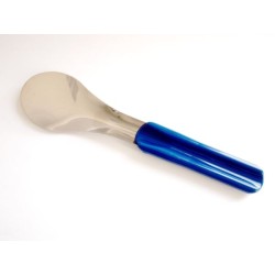 Łopatka metalowa do lodów, niebieska dł. 26 cm