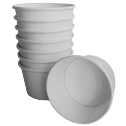 Kubek papierowy biały 130 ml 25 szt.