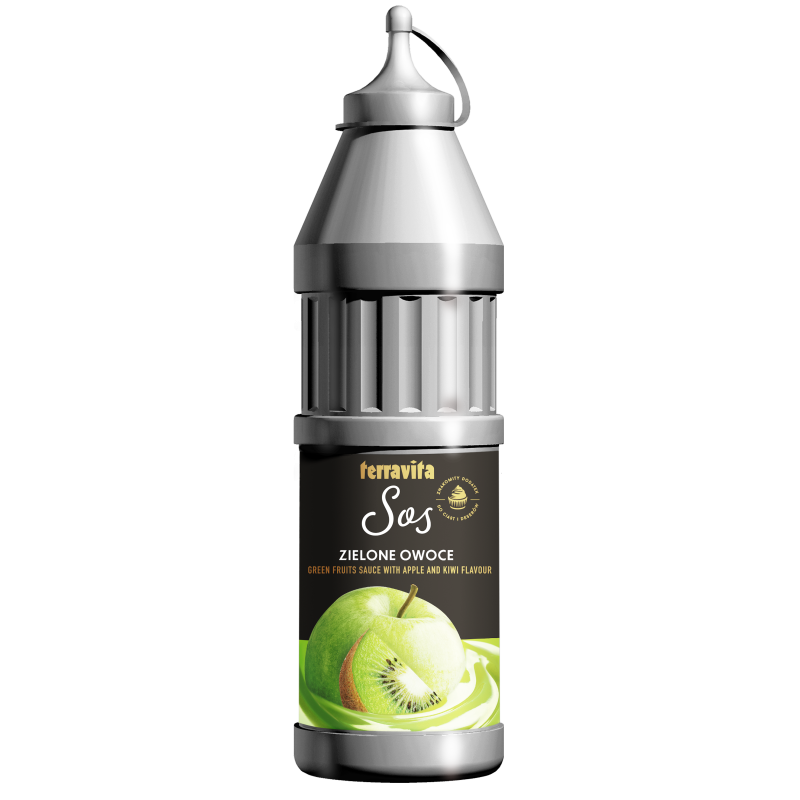 Terravita Sos zielone owoce jabłko-kiwi 1 kg