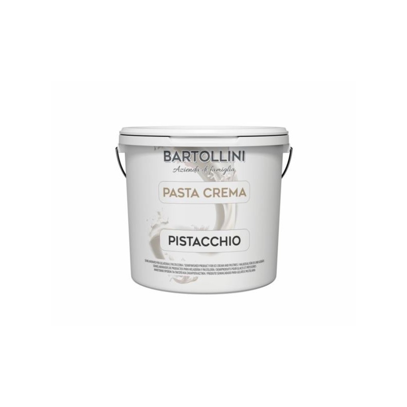 Pasta Pistacchio,pistacja100% Bartollini op 2,5 kg Pasta Pistacchio,pistacja100% Bartollini op 2,5 kg