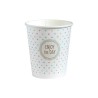 Kubek z wieczkami do kawy  250 ml pastel