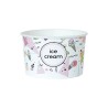 Kubek papierowy do lodów tajskich z/n LODY 360ml 25 szt
