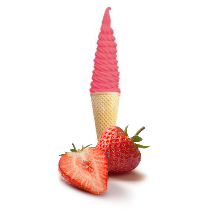 Lody sorbet truskawkowy z drobinkami 10 kg