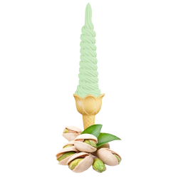 Lody świderki pistacjowe 10 kg