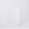 Torba papierowa biała BUBU 320x220x245