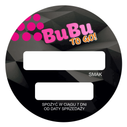 Naklejka Bubu To GO...