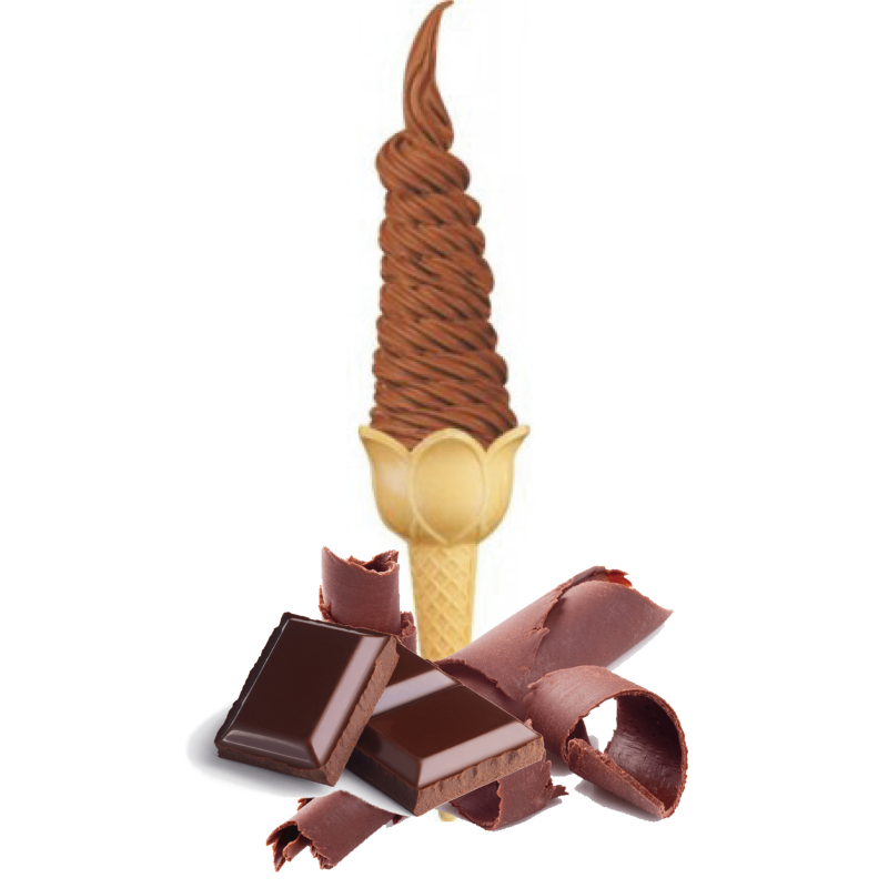 Lody świderki mleczna czekolada 10 kg