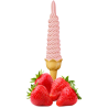 Lody świderki truskawkowy 10 kg
