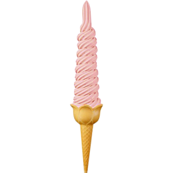 Lody świderki malinowe 10 kg