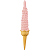 Lody świderki malinowe 10 kg