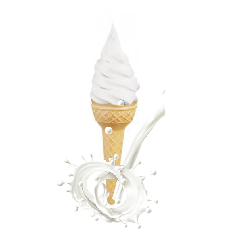 Lody włoskie PRL mleczne 10 kg