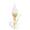 Lody włoskie PRL mleczne 10 kg