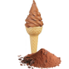 Lody włoskie PRL kakao 10 kg