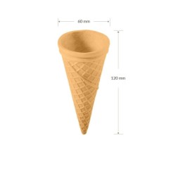 Wafel - Stożek duży, 546 szt.