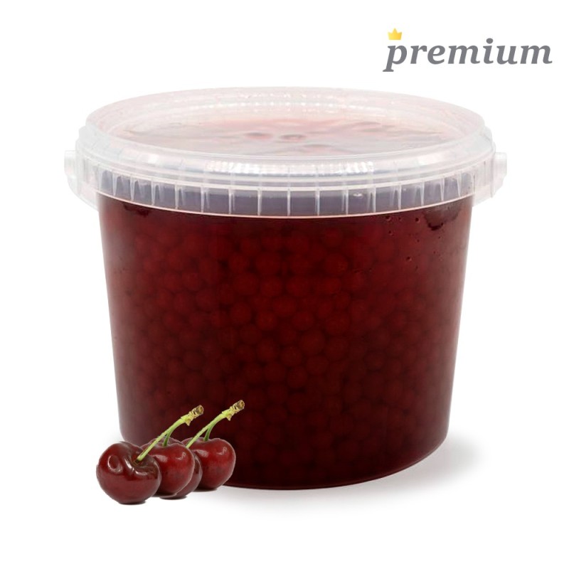PREMIUM Popping Boba Cherry kulki wiśniowe 3,2 kg