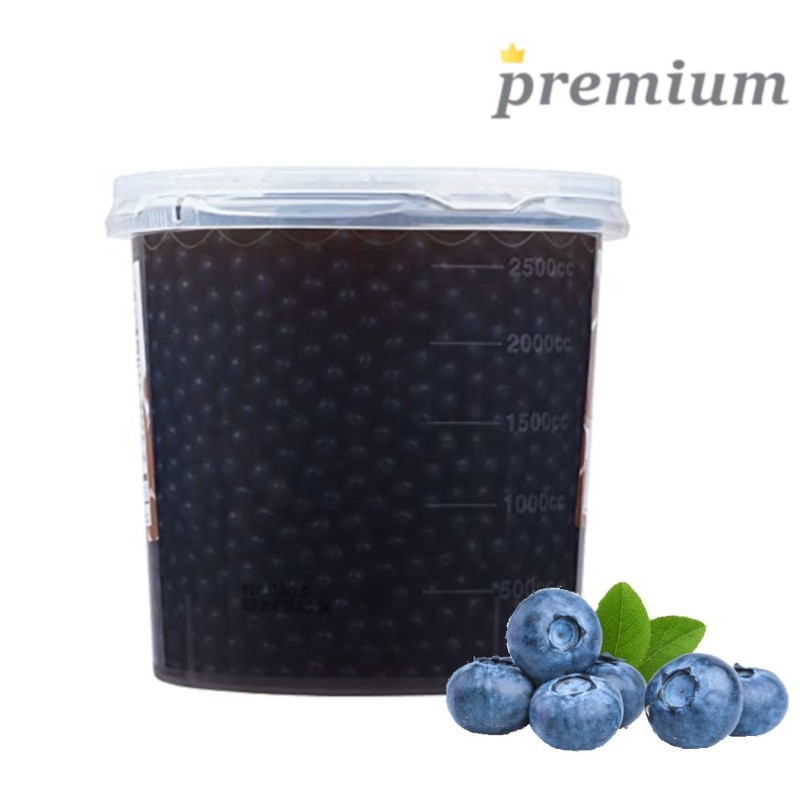 PREMIUM Popping Boba Blueberry kulki jagodowe 3,2 kg
