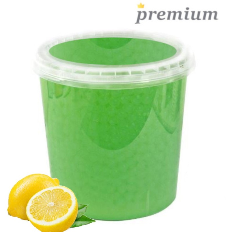 PREMIUM popping Boba Lemon kulki cytrynowe 3,2 kg