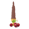 Lody świderki czekoladowo-wiśniowy 4 kg